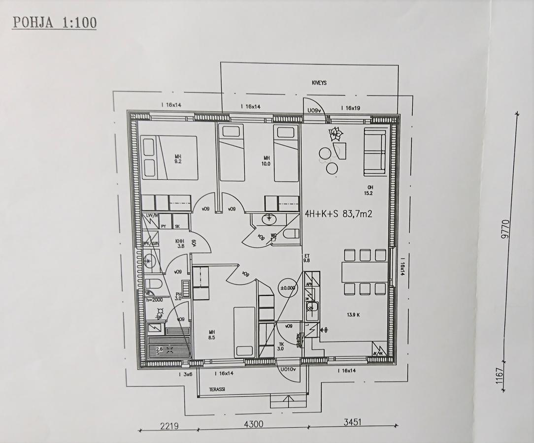 Taljatie Apartments Рованиеми Экстерьер фото